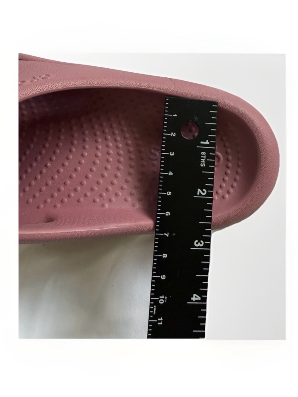 Crocs Mellow Recovery Slides Mauve Mist Pink Women's 7 Men's 5 Comfort Sandals - Picture 10 of 11
